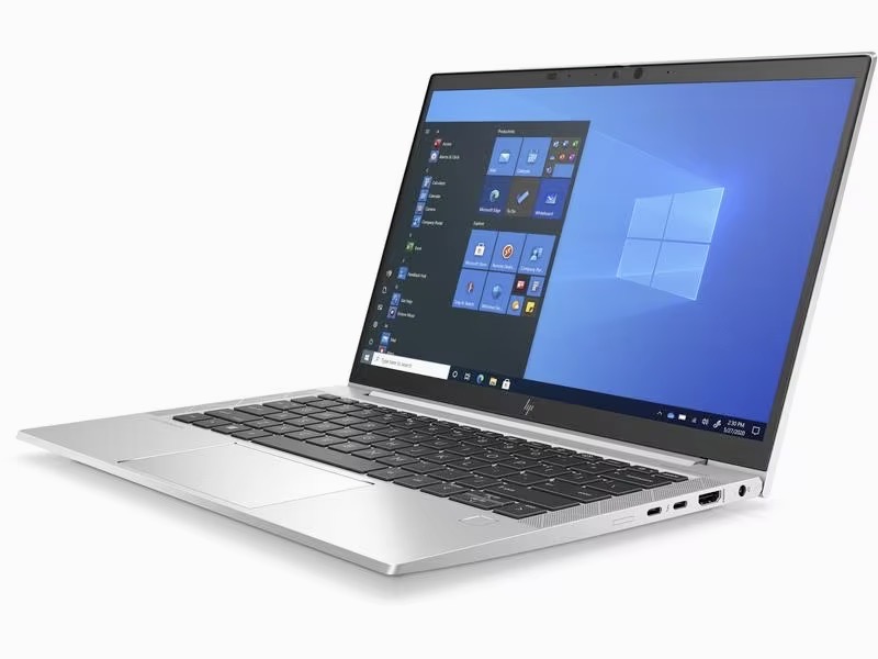 Das HP EliteBook 830 G8 in Seitenansicht